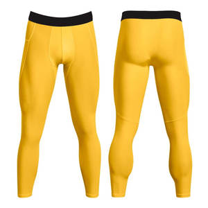 OEM Custom Service <b>Men</b> Yoga <b>Leggings</b> With Top Quality in Best Material Latest Arrival Elastic Waist Fitness <b>Leggings</b> Cozy Use - Product Image 3