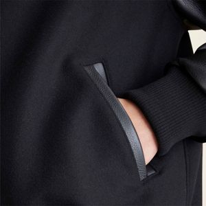 Chaqueta universitaria clásica unisex-Diseño cómodo y elegante, ideal para uniformes de equipo y ropa informal diaria - Product Image 5