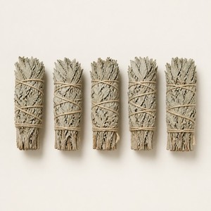 Bâtons de sauge du désert en gros |   Lots de 4 ensembles cadeaux de 4 pouces pour la vente au détail |   Alternative au sauge blanche en marque privée |   Stock US - Product Image 1