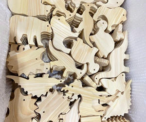 Juguete de animales de madera Montessori Hecho a mano Ecológico Regalo seguro Juego creativo para niños Inspirado en el diseño moderno - Product Image 6