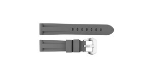 JD6082 Gray Waterproof Durable Sports Unisex Smart <b>Watch</b> Band Soft Light Silicone Custom Logo Stainless Steel Buckle 20-26mm - Product Image 4