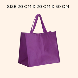 Foldable Spunbond Custom Tote Reusable Eco Friendly Nonwoven <b>Handbag</b> with Custom Logo - Product Image 2