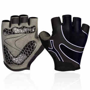 Nouveaux gants de sport de course cycliste de dernière conception disponibles en différentes couleurs Gants de cycle sans doigts robustes pour l'équitation - Product Image 1