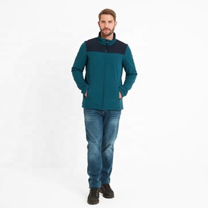 Veste d'hiver softshell de haute qualité pour hommes, service OEM, broderie personnalisée, col montant, tissu tissé, imperméable, coupe-vent, haute performance - Product Image 2
