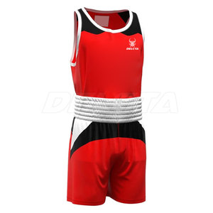 Uniforme de Boxeo de la Mejor Calidad, Nuevo Estilo, Color Sólido, Uniforme de Boxeo para Hombre, Precio Razonable - Product Image 3