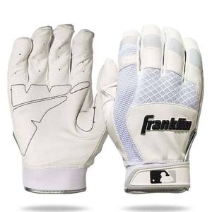 Guantes de béisbol de piel de oveja personalizados de alta calidad, gran oferta, guantes de bateo profesionales de alto agarre personalizados OEM - Product Image 5