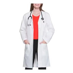 Haute qualité médical uniforme infirmière médecin vêtements dame femmes hôpital uniforme à manches longues à manches courtes unisexe blanc laboratoire manteaux - Product Image 1