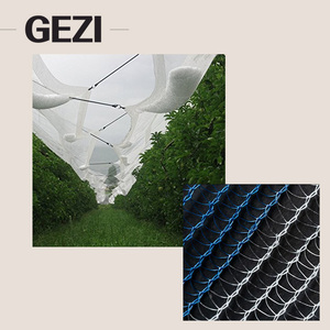 Đen Màu Xanh Trắng Bên Chống-Mưa Đá Net Chống Mưa Đá Bảo Vệ Lưới Dệt Kim Crop Kim Cương HDPE Dệt Cho Vườn Ươm Đất Nông Trại Orchard - Product Image 4