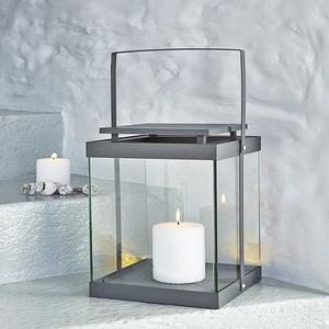 Bougeoir lanterne en métal plaqué argent de haute qualité Style moderne finition élégante pour décor de noël chambres de séchage d'hôtel d'invité - Product Image 4