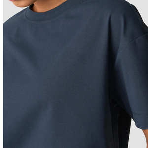 Producto de alta demanda, Camiseta corta de gran tamaño para mujer a la venta, Camiseta corta de gran tamaño ligera de tendencia superior para mujer - Product Image 5
