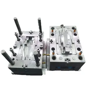 Button square plastic injection mold