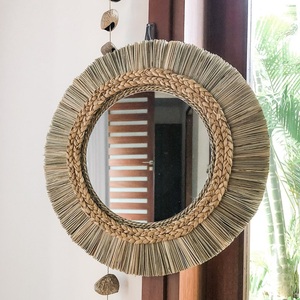 100% Natural Seagrass <b>Mirror</b> Decor <b>Mirror</b> <b>Wall</b> Hangings Home Decor <b>Wall</b> <b>Mirrors</b> Home Decor Modern Made in Vietnam Wholesale - Product Image 6