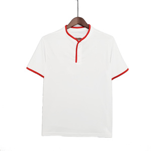 Venta al por mayor sublimación de camisetas de fútbol retro de alta calidad Club uniformes blancos Camisetas de equipo retro Camisetas de polo de fútbol - Product Image 1