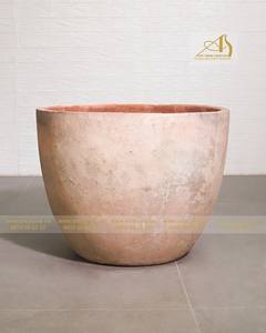 Atlantis Céramique Jaune AN303H46OW Pot de Fleur de Jardin Maison pour Plantation Mini Paysage Créations Décorations Intérieures - Product Image 4