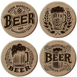 Posavasos de madera 100% natural de excelente calidad, posavasos cuadrados de nogal ecológicos de lujo para bebidas a bajo precio. - Product Image 5