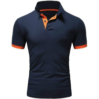 T-shirt d'été pour homme grande taille, respirant, séchage rapide, logo personnalisé, 100% coton, manches courtes, couleur unie, élastique