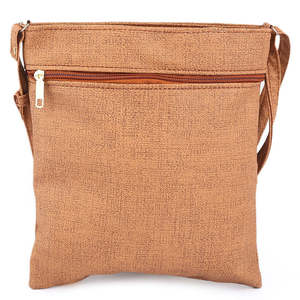 กระเป๋าสะพายไหล่ผู้หญิง (7548) - สีน้ำตาลอ่อน - Product Image 2