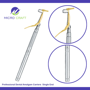 Portadores de Amalgama Dental Profesionales de Acero Inoxidable de un Solo Extremo, Instrumentos Personalizados de Alta Calidad, Fabricante en Sialkot, Pakistán - Product Image 3