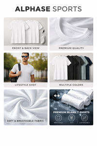 Camisetas de Moda Deportiva con Diseño Personalizado al por Mayor, Camisetas de Cuello Redondo 100% Algodón para Hombre, Corte Holgado - Product Image 5