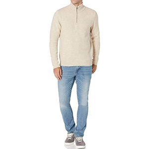 Meilleure vente léger décontracté hommes Stand sweat sur mesure séchage rapide polaire tissu poche automne vente en gros directe - Product Image 5