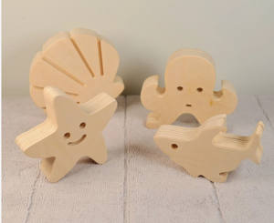 Juguete de animales apilables de madera Animales de equilibrio de madera Madera natural del proveedor 99 Datos de oro en Vietnam - Product Image 2