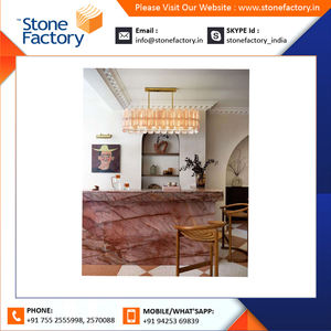 Losa de mármol de ónix Rosa moderna del fabricante de confianza, piedra natural de alta calidad para suelo de Villa y encimera a buen precio - Product Image 6