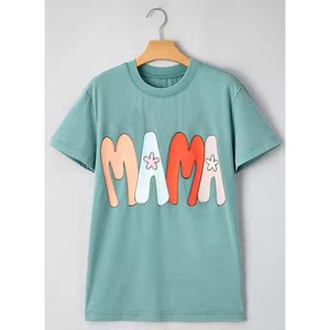 Moda 2025 venta al por mayor de alta calidad personalizado shewin causal de gran tamaño fabricante mar verde transpirable streetwear camiseta de mujer - Product Image 4