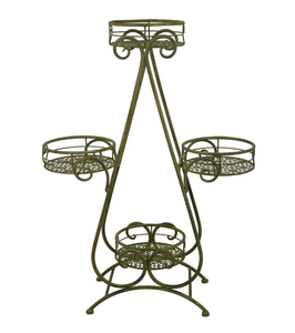 Maceta decorativa ligera moderna de metal para exportaciones artesanales caseras para uso interior/exterior, cocina, balcón, maceta floral al por mayor - Product Image 4