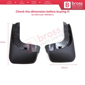 Guardabarros Trasero Derecho e Izquierdo BSP1224-2 para V Class Vito W447 2014 en Adelante A4478900100, Repuestos Bross Auto, Hecho en Turquía - Product Image 2