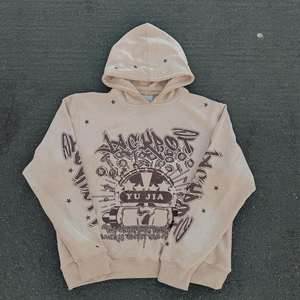 Kivotech ชุดวอร์มกางเกงขาบานและมีฮู้ดสำหรับผู้ชายชุดวอร์มซักกรดแบบไม่ติดหน้าจอออกแบบได้ตามต้องการ - Product Image 2