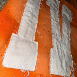 Ropa de calle personalizada para hombre, Sudadera con capucha curva recortada con dobladillo crudo, parche desgastado lavado con ácido, bordado, estampado de Sol de rizo francés - Product Image 6