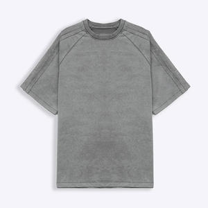 Venta al por mayor Vintage Streetwear camiseta | Camiseta de gran tamaño impresa personalizada | Fabricante de camisetas de moda casual OEM - Product Image 2