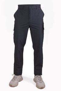 Pantalones Tácticos Casuales Negros de Alta Calidad, Impermeables, de Tela de Algodón con Spandex, Lavado Oscuro, Talla 8XL, Suministro al por Mayor para Invierno - Product Image 2