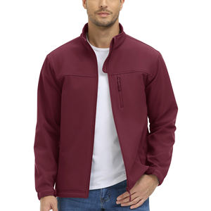 Veste softshell respirante et chaude pour hommes avec poignets réglables Vêtements de travail ou d'extérieur Vestes d'hiver à vendre à bas prix - Product Image 1