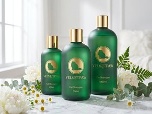 Shampoo pour chat à poils longs VELVETPAW Premium & Shampooing + Après-shampoing 2-en-1 Extrait de camomille Formule soie Pour chats persans et Maine Coon - Product Image 5