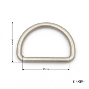 38mm đôi mắt <span class=keywords><strong>d</strong></span>ây đeo kim loại khóa <span class=keywords><strong>D</strong></span> vòng hình <span class=keywords><strong>d</strong></span>ạng kim loại khóa cho túi - Product Image 4