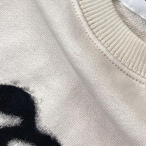 OEM ที่กําหนดเองฝรั่งเศสเทอร์รี่ผ้าฝ้ายเฮฟวี่เวทอาทิตย์จางขนาดใหญ่ boxy กรดล้างแขนยาวสองชั้นผู้ชายเสื้อยืด - Product Image 4