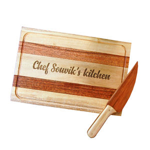 Vente chaude de planche à découper en bois de haute qualité avec planche en bois personnalisée avec une forme personnalisée écologique - Product Image 1