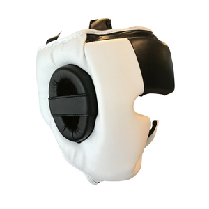 2024 profesional diseño personalizado protector de cabeza equipo de protección mejor precio buena calidad cuero MMA boxeo protector de cabeza hecho a medida - Product Image 6