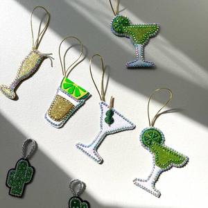 Conector de Bisutería con Cuentas de Cristal Facetado, Colgante de Moda - Product Image 6