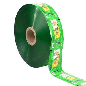 Rotolo di plastica termosaldato stampato su stampa personalizzata pellicola per biscotti e alimenti rotolo di alluminio bustina rotolo di pellicola