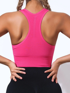 Sujetador deportivo personalizado de alta calidad para mujer, ropa de entrenamiento, ropa de gimnasio, de Yoga Top, estampado ecológico de talla grande, novedad de 2025 - Product Image 5