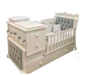 Cama de bebé Cajones de almacenamiento cama de lujo - Product Image 1