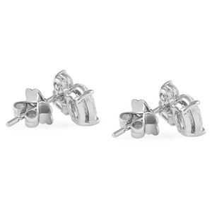 New Arrivals Popular 14K Solid Gold with Natural Lab Diamond Oval Round And <b>Emerald</b> Cut Fine Jewelry Trio Design <b>Studs</b> Earrings - Product Image 2