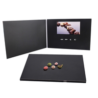 Fabricant chinois personnalisé 5 pouces LCD Digital Video Marketing Brochure Carte Business Promotions Cadeaux Brochures vidéo personnalisées