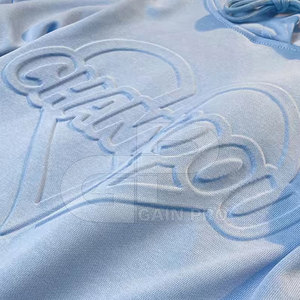 เสื้อมีฮู้ดลายนูนมีสไตล์สำหรับชุดลำลองแนวสตรีทและเสื้อมีฮู้ดลายนูนแฟชั่นในชีวิตประจำวัน - Product Image 3