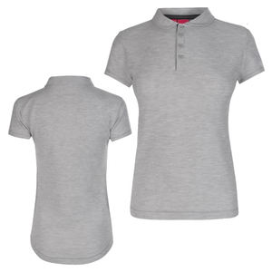 Polos pour femmes boutonnés Style de rue Vêtements d'été décontractés avec logo personnalisé Fabriqué au Pakistan avec logo personnalisé - Product Image 1