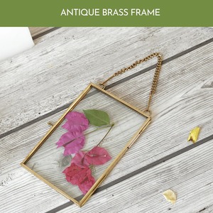 Chic Square Metal Hanging <strong>Photo</strong> <strong>Frame</strong> in Gold Finish Elegant <strong>Wall</strong> Decor Perfect for Home Interior or Gift <strong>Ideas</strong> - Product Image 3