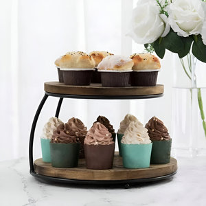 Premium Double-Layer <b>Cupcakes</b> and Pastry Cake <b>Stand</b> For Wedding Restaurant Hotel in Best Price From India - Product Image 5