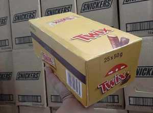 ซื้อช็อคโกแลต Snickers-Mars-Bounty-twix-M & M-peanut-M & M ในราคาโรงงาน